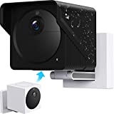 Protective Silicone Skins for Wyze Cam Outdoor，Weatherproof Case/Cover Accessories for Wyze Outdoor Camera Wireless Smart Home Camera (Black 1 Pack)