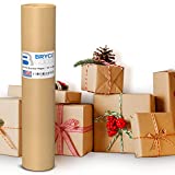 Brown Kraft Butcher Paper Roll - 18 Inch x 100 Feet Brown Paper Roll for Wrapping and Smoking Meat, BBQ Paper for the Perfect Brisket Crust - Durable, Unbleached and Unwaxed Food Grade Grilling Paper