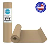 USA Brown Butcher Paper Kraft Roll - 18" x 1200" (100ft) - Food Grade  Great Smoking Wrapping Paper for Meat of all Varieties Made in USA Unwaxed and Uncoated (Brown - 18"x100')