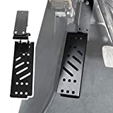 JeCar Dead Pedal Steel Foot Rest for Jeep Wrangler 2018-2021 Jeep Wrangler JL JLU, Black