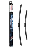 Bosch Wiper Blade Aerotwin A102S, Length: 650mm/475mm  Set of Front Wiper Blades - Only for Left-Hand Drive (EU)