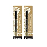 Pilot Gold Metallic Permanent Paint Marker, Extra Fine Point, 2-PACK(41701)