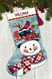 SIMPLICITY CREATIVE CORP NEEDLEPOINT KIT SNOWMAN