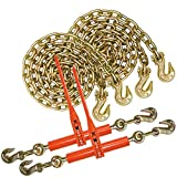 VULCAN Chain and Binder Kit - Grade 70-3/8 Inch x 20 Foot - 6,600 Pound Safe Working Load