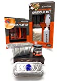 Blackstone Griddle Professional Starter Bundle: Griddle Kit, Breakfast Kit, Seasoning & Conditioner, and Grease Cup Liners