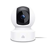 Kasa Indoor Pan/Tilt Smart Security Camera, 1080p HD Dog Camera 2.4GHz with Night Vision, Motion Detection for Baby and Pet Monitor, Cloud & SD Card Storage, Works with Alexa & Google Home (EC70)