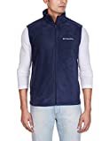 Columbia Men's Cathedral Peak II Fleece Vest, Collegiate Navy, Large