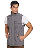 Columbia Men's Silver Ridge II Vest, Moisture Wicking, Sun Protection City Grey, Medium