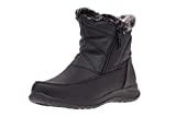 totes Women's Bootie Snow Boot, Black, 9 Wide