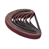 Lumberton Sanding Detailer Replacement Belts, 180 Grit, 10-Pack