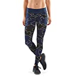 Skins DNAmic Primary Performance Compression Long Tights, Myriad Coastlines Blue, Small