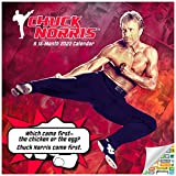 Chuck Norris Facts Calendar 2022 -- Deluxe 2022 Chuck Norris Wall Calendar Bundle with Over 100 Calendar Stickers…