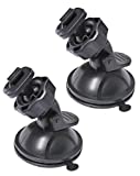 Suction Cup Mount for Yi Dash Cam 2.7', Uniden Dashcam, Black Box G1w Dash Camera etc, Hold Tightly Removeable Easy to Install and Stand Heat, 2 Pcs