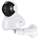 Wall Mount for YI Dome Camera and YI Cloud Home Camera, 360 Degree Adjustable Security Bracket Holder for YI Cam (Camera Not Included) (White)