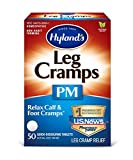 Hyland's Naturals, Leg Cramps PM Tablets, Nighttime Formula, Natural Relief of Calf, Foot and Leg Cramps at Night, Quick Dissolving Tablets, 50 Count