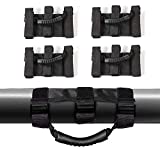 JeCar Roll Bar Grab Handles Grip Handle for Jeep Wrangler CJ YJ TJ JK JK JL JLU JT Sports Sahara Freedom Rubicon & Unlimited 1955-2020 4Pcs (Black)