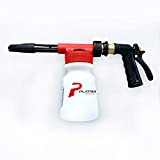 Platinum Series Car Wash Foam Sprayer for Garden Hose, Foaming Nozzle Spray Gun Soap Cannon with Thick Suds, Auto Detailing and Cleaning Accessories