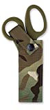 KRYDEX Tactical Medical Shears Pouch Tactical EMT Scissor Sheath MOLLE Hand Tools Holder (MC Pouch+Scissor Set)