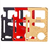 Cool Unusual Gadgets Gifts for Men 11-in-1 Wallet Multitool Tool All in One EDC tools (3 color 11-in-one)