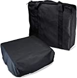 BBQ-PLUS 22 Inch Tabletop Griddle/Grill Cover and Carry Bag Replacement for Blackstone 22 Inch Table Top Griddle with Griddle Hood - Heighten, 600D Heavy Duty Waterproof Grill Cover