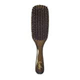 Royalty by Brush King Wave Brush #760-7 Row Medium Wave Brush 360 - Great Pull - from The Makers of Torino Pro 360 Waves Brushes- 100% Boar Bristles