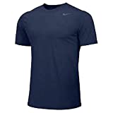 Nike Men's Legend Short Sleeve Dri-Fit Shirt, Navy, Medium