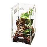 Zilla Micro Habitat Terrariums with Locking Latch, Arboreal, Small