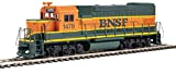 Walthers Trainline HO Scale Model EMD GP15-1 - Standard DC - BNSF Railway (Green, Orange, Yellow)