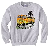 BNSF Heritage II Authentic Railroad Sweatshirt Adult Large [20025]
