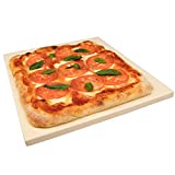 CucinaPro Pizza Stone for Oven, Grill, BBQ- Rectangular Pizza Baking Stone- XL 16" x 14" Pan for Perfect Crispy Crust- Extra Thick 5/8"