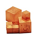 Copper Metal 1 Inch Density Cube 99.95% Pure Element Collection