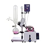 2L Rotary Evaporator 0-120RPM Lab Manual Lifting Rotavapor Heating Water Bath 110V / 60Hz