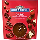 Ghirardelli Candy Making and Dipping, Dark Chocolate Melting Wafers, 10 Ounce Bag (Pack of 2)