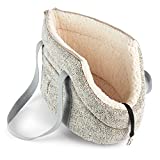 GOUDI Small Pet Carrier and Dog Purse for Small Dogs, Cats up to 12 Pounds - Soft, Comfy Travel Carrier and Pet Bed with Carrying Handles, Anti-Slip Bottom - Premium Pet Supplies