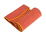 YogaRat Hand Towel - 100% Microfiber Hand Towels - Place Beside Your Mat During Practice - Wipe Sweat from Face and Hands During Exercise - Complements Your Yoga Mat Towel - 15" x 24"