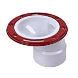 Oatey 3 in. or 4 in. PVC Offset Closet Flange with Metal Ring without Test Cap