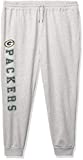 Ulta Game NFL Green Bay Packers Mens Active Basic Jogger Fleece Pants, Heather Gray 19, Small