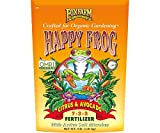 FoxFarm FX14640 Happy Frog 7 3 3 Organic Indoor Outdoor Citrus and Avocado Tree Fertilizer for Lemons, Oranges, and More, 4 Pounds