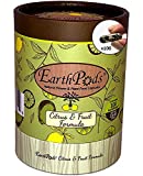 EarthPods Premium Fruit & Citrus Plant Food  Easy Organic Fertilizer Spikes  100 Capsules  Boost Bloom, Fruit Flavor, Root Growth (Great for Dwarf Meyer Lemon, Lime, Orange, Avocado, Banana Trees)