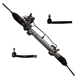Detroit Axle - Power Steering Rack and Pinion w/Outer Tie Rods Replacement for 2007-2012 Nissan Altima Except Hybrid - 3pc Set
