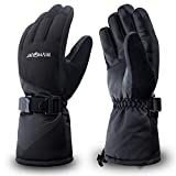 RIVMOUNT Winter Ski Gloves for Men Women,3M Thinsulate Keep Warm Waterproof Gloves for Cold Weather Outside RSG601