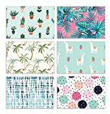 100-Pack All Occasion Greeting Cards, Assorted Blank Note Cards, 4 x 6 inch, 10 Cute & Fun Mixed Designs, Blank Inside, by Better Office Products, with Envelopes, 100 Pack