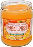 Smoke Odor Exterminator 13oz Jar Candle, Orange Lemon, Pack of 2