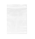 2''x 2'', (Pack of 500) Small Clear Poly Zipper Lock Bags 2 Mil Reclosable Zipper Storage Plastic Bag for Daily Vitamins, Pills