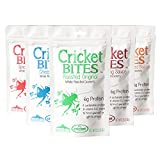 Cricket Bites: 5-Pack of Assorted Flavored Edible Insects (Made in Portland, Oregon) by Cricket Flours