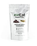 ecoEat Edible Bugs Dark Chocolate Covered Grasshoppers – 11g Pack - Edible Insects Candy Grasshoppers - Snack Food Gifts