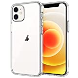 JETech Case Compatible with iPhone 12 Mini 5.4-Inch, Shockproof Phone Bumper Cover, Anti-Scratch Clear Back (HD Clear)