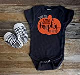 Halloween Fall Thanksgiving Pregnancy Announcement Onesie Little Pumpkin on the Way Baby Reveal