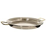 Garcima 20-Inch Stainless Steel Paella Pan, 50cm