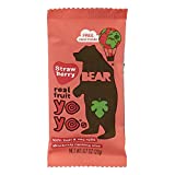 BEAR, REAL FRT YOYO, STRAWBERRY, Pack of 6, Size 3.5 OZ - No Artificial Ingredients Dairy Free Gluten Free GMO Free Kosher Vegan Wheat Free Yeast Free